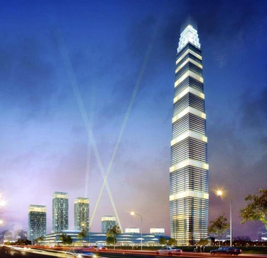 珠海地标建筑，璀璨城市名片闪耀珠海之夜