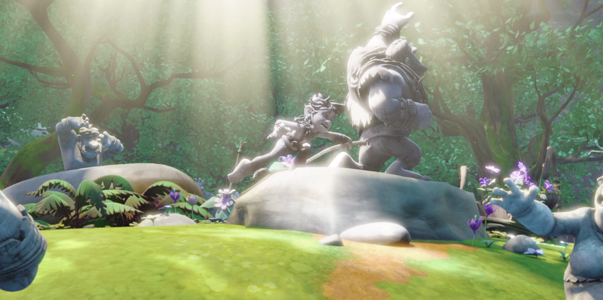 电影动画探索自然美景的奇妙之旅，启程寻找内心的宁静之地