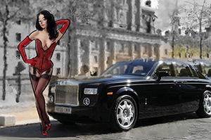 劳斯莱斯女车主泪目否认炒作，真实背后的故事揭秘