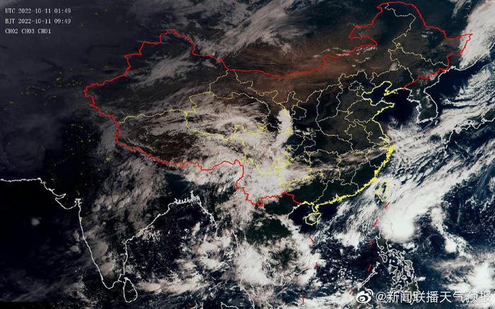 包头卫星实时云图，云端探索与气象揭秘