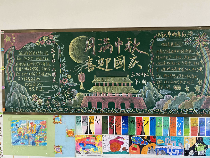 最新板报风潮，创意呈现与校园文化完美融合