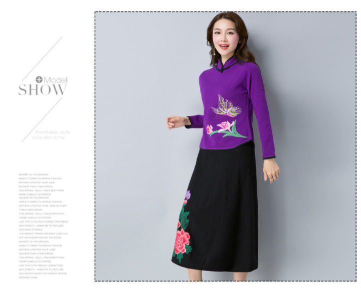 民族风女装绣花最新流行趋势，传统与现代的完美融合时尚风采