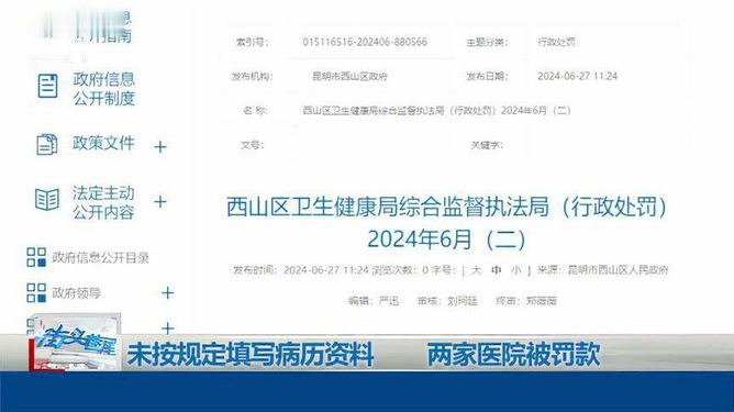 未规范填写病历处罚措施详解