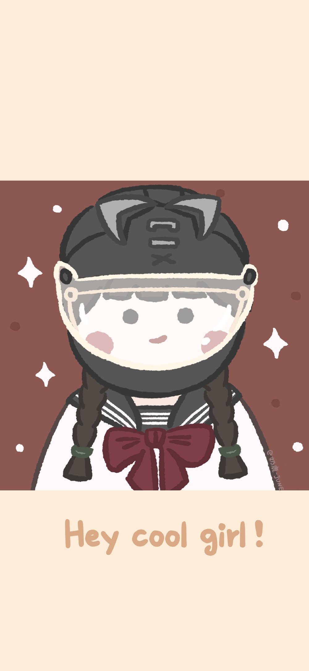 内心纠结与期待，犹豫不断壁纸