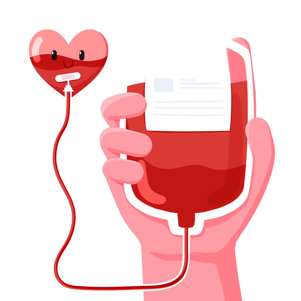 血液健康宣传素描：血液疾病宣传 