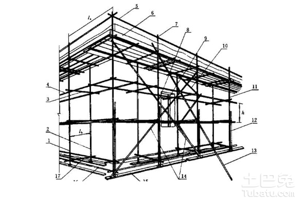 脚手架接地钢管规范图集：脚手架接地标识牌 