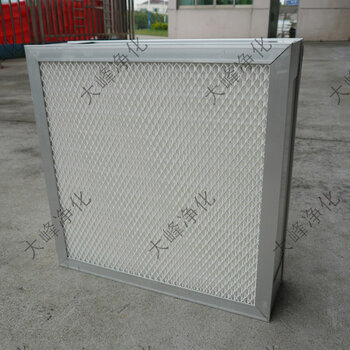 蚌埠高效过滤器结构组成:高效过滤器安装要求