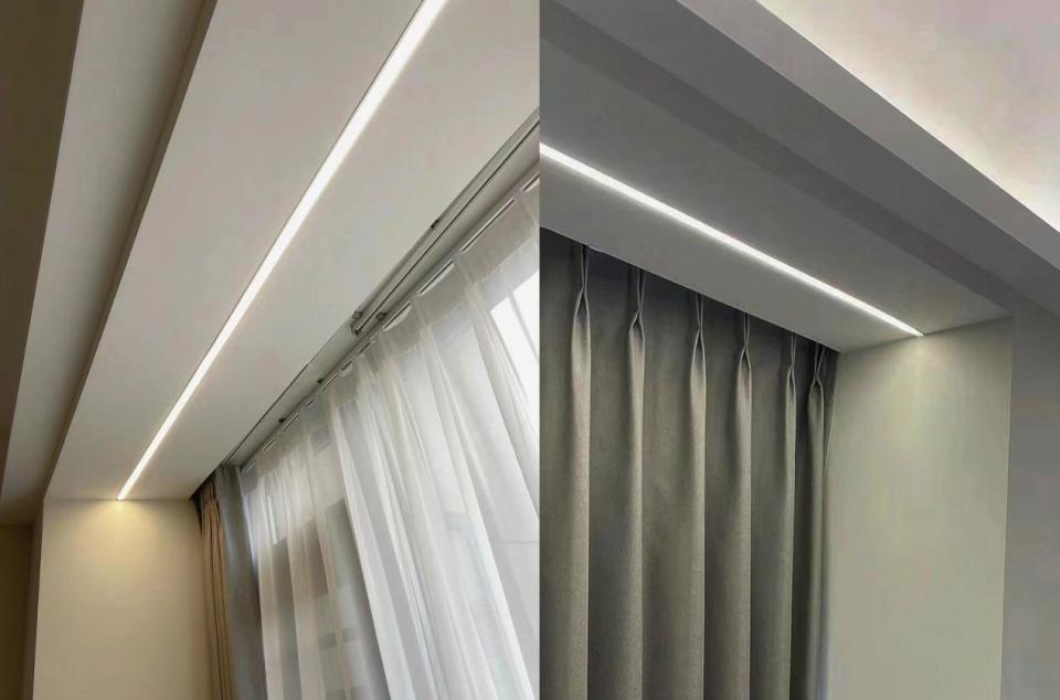 吊顶灯条安装尺寸规范：吊顶镶嵌灯条 