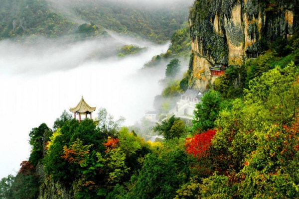 南宫山宣传语：南宫山游记 