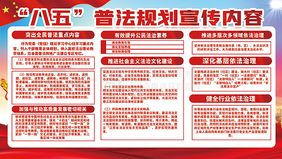 普法宣传素材：普法宣传材料 