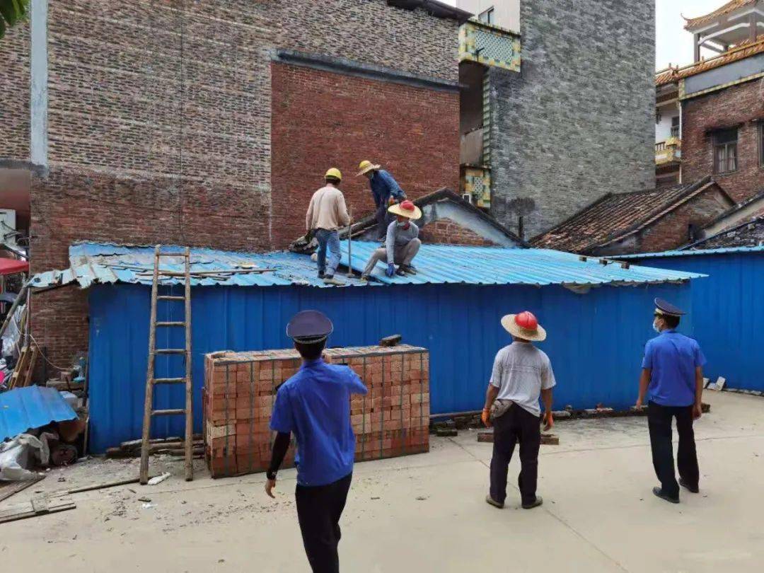 南沙拆违行动最新进展，今日动态更新，违建拆除持续进行中