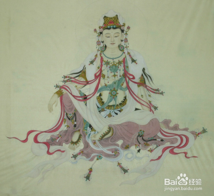 「揭秘观音菩萨画像的神秘魅力，百度带你领略神韵风采」