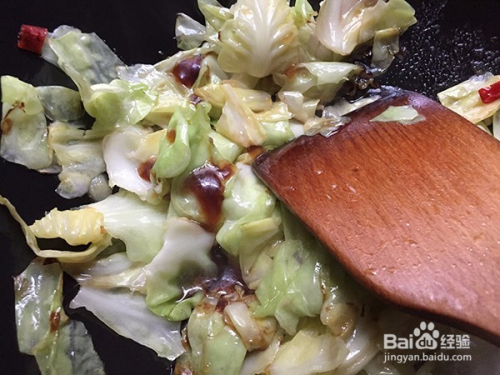 百度经验分享，手撕包菜制作教程