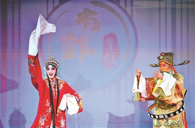 昆曲宣传画，传统艺术的视觉盛宴展现