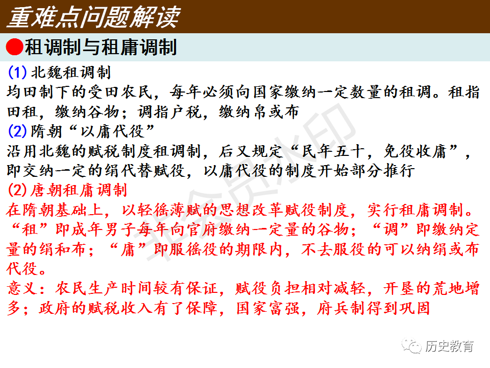 高考古代史专题复习策略与要点解析