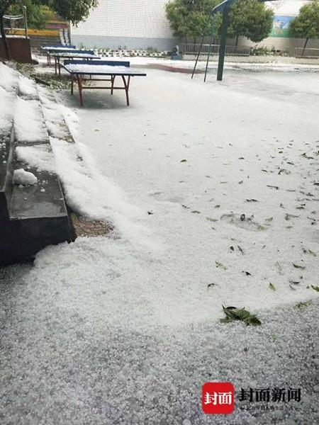 泗阳冰雹突袭，最新消息与现场情况全解析